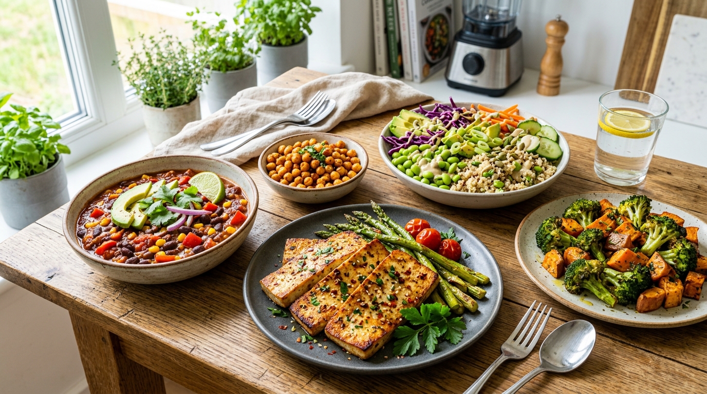 Yüksek Proteinli Vegan Tarifler