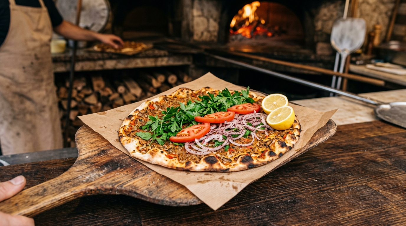 Vegan Çıtır Lahmacun