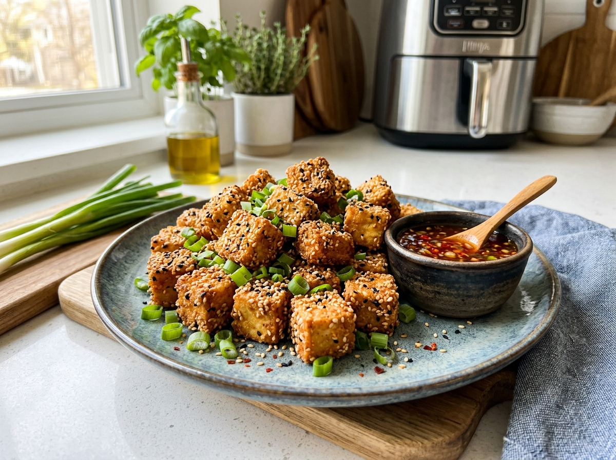 Vegan Çıtır Tofu